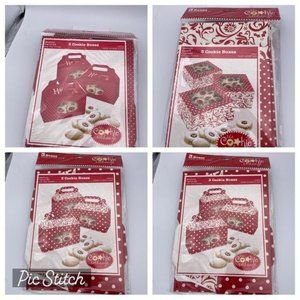 Cookie Cupcake Boxes carry out to go Variety 4 packs NEW